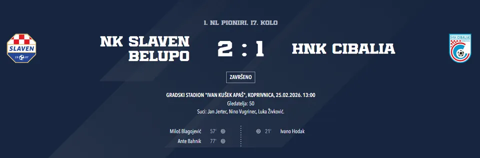 ante bahnik pobjednicki gol
