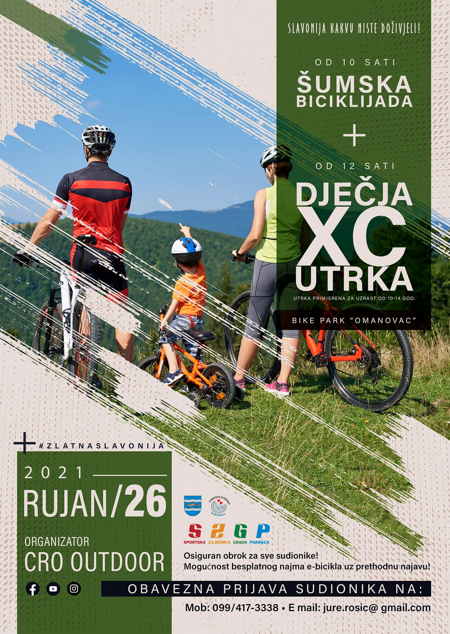 Fotografija uz članak „NEDJELJA / OMANOVAC Šumska biciklijada i dječja utrka, vremenska prognoza odlična!“