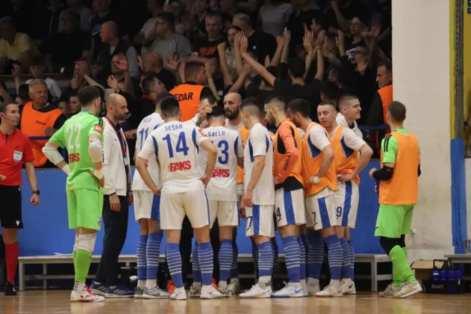 Fotografija uz članak „FUTSAL Trener Hrvoje Ajman iz Pakraca s Osijekom u finalu prvenstva Hrvatske“