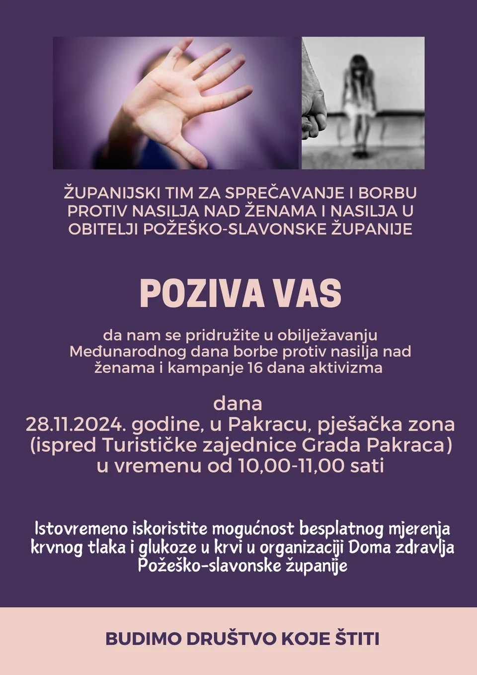 poziv nasilje