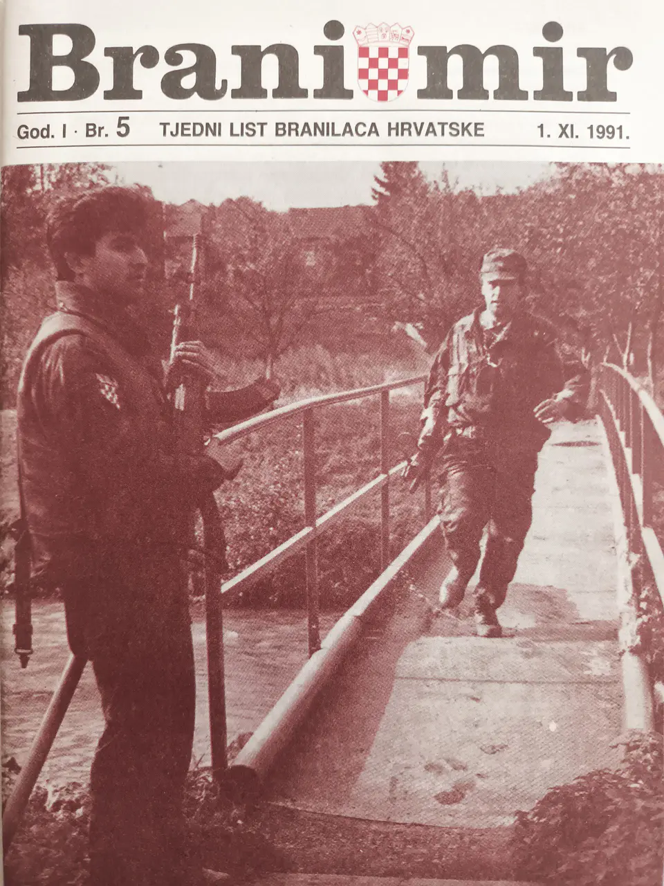 Fotografija uz članak „POVIJESNA CRTICA Časopisi, bilteni, novine u Domovinskom ratu“