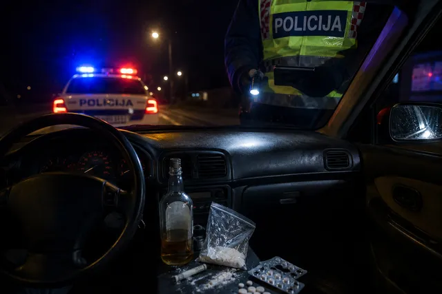 Fotografija uz članak „Vozač u Lipiku zatečen s 1,50 promila i pozitivnim testom na droge“