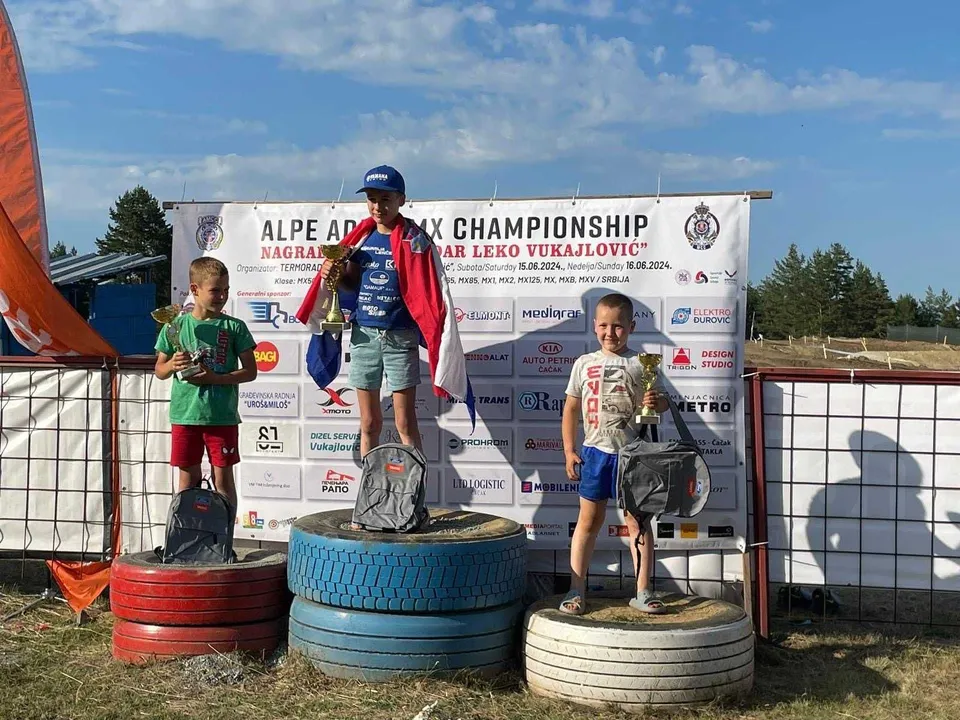 Fotografija uz članak „MOTOCROSS Stefan Lenče je prvak međunarodnog Alpe Adria prvenstva!“