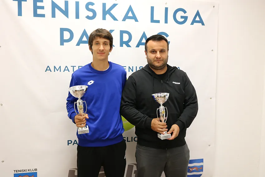 Fotografija uz članak „TENISKA LIGA PAKRAC Komljenović/Čubrilo pobjednici premijernog izdanja“