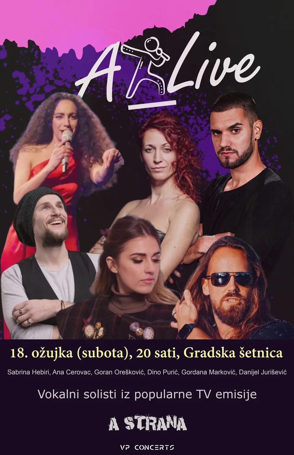 vokalni solisti a strana