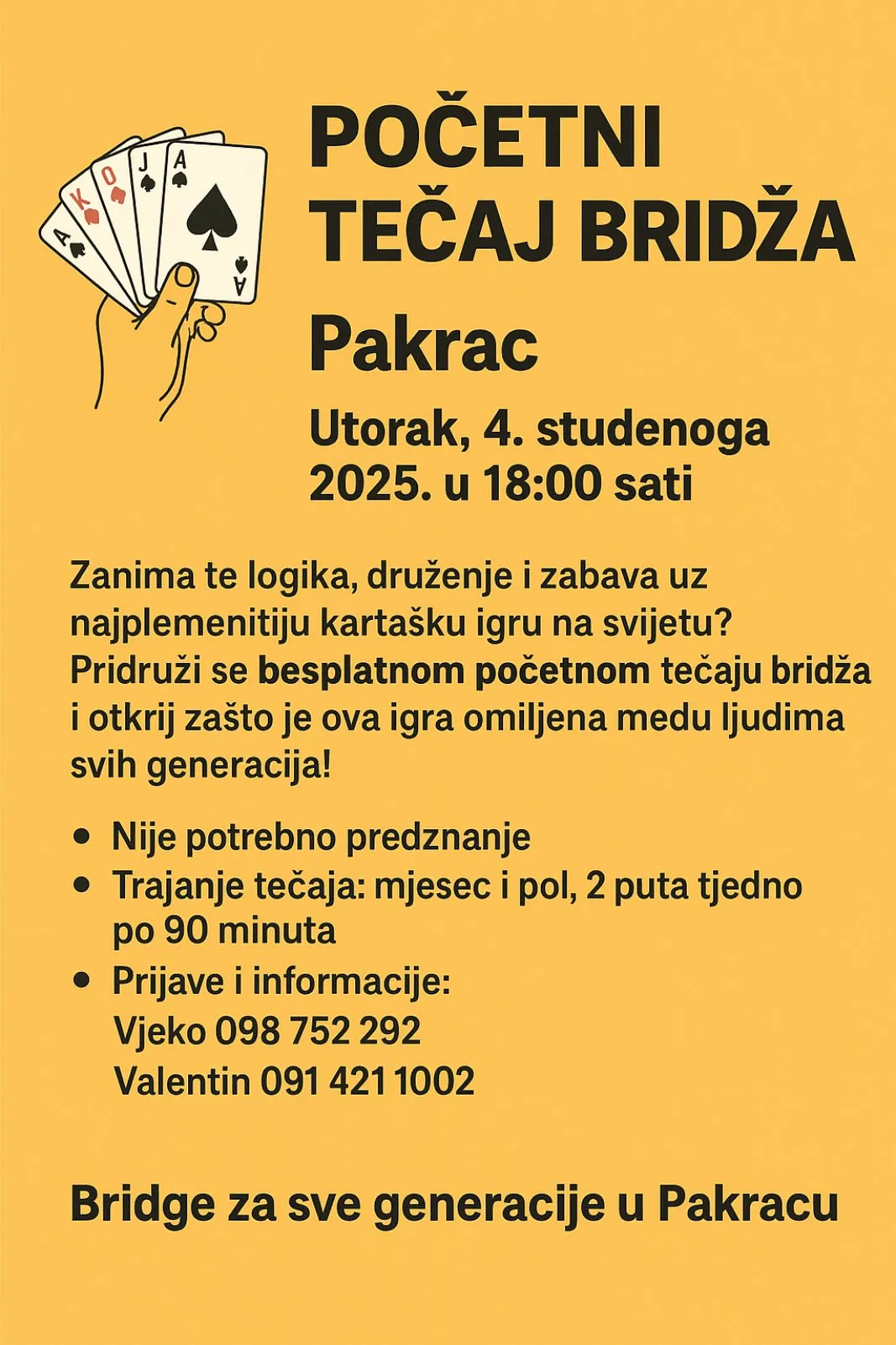 bridge pakrac tecaj