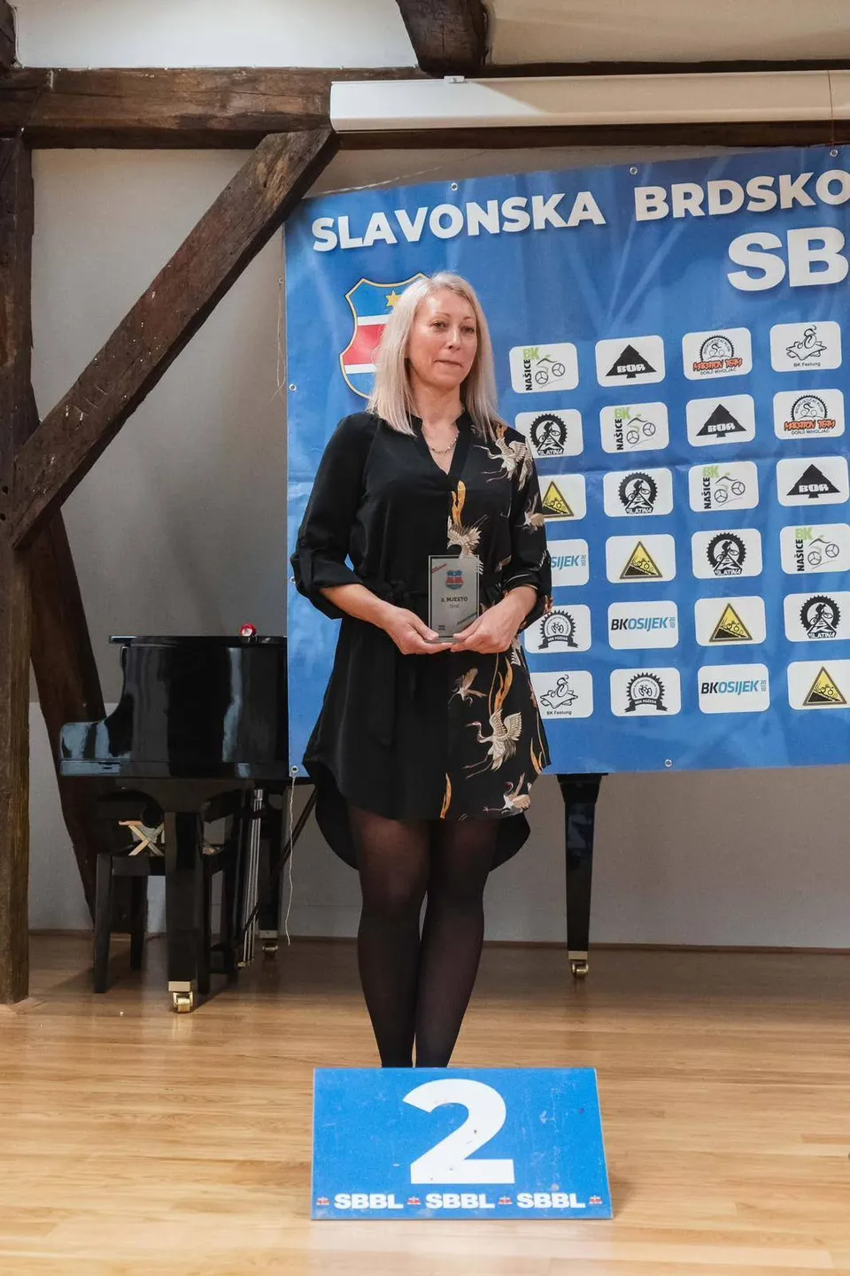 Fotografija uz članak „BILJANA VIDRIĆ, PREDSJEDNICA BK „TITAN“ Za blagostanje uma – Maksim, bicikl i šuma“