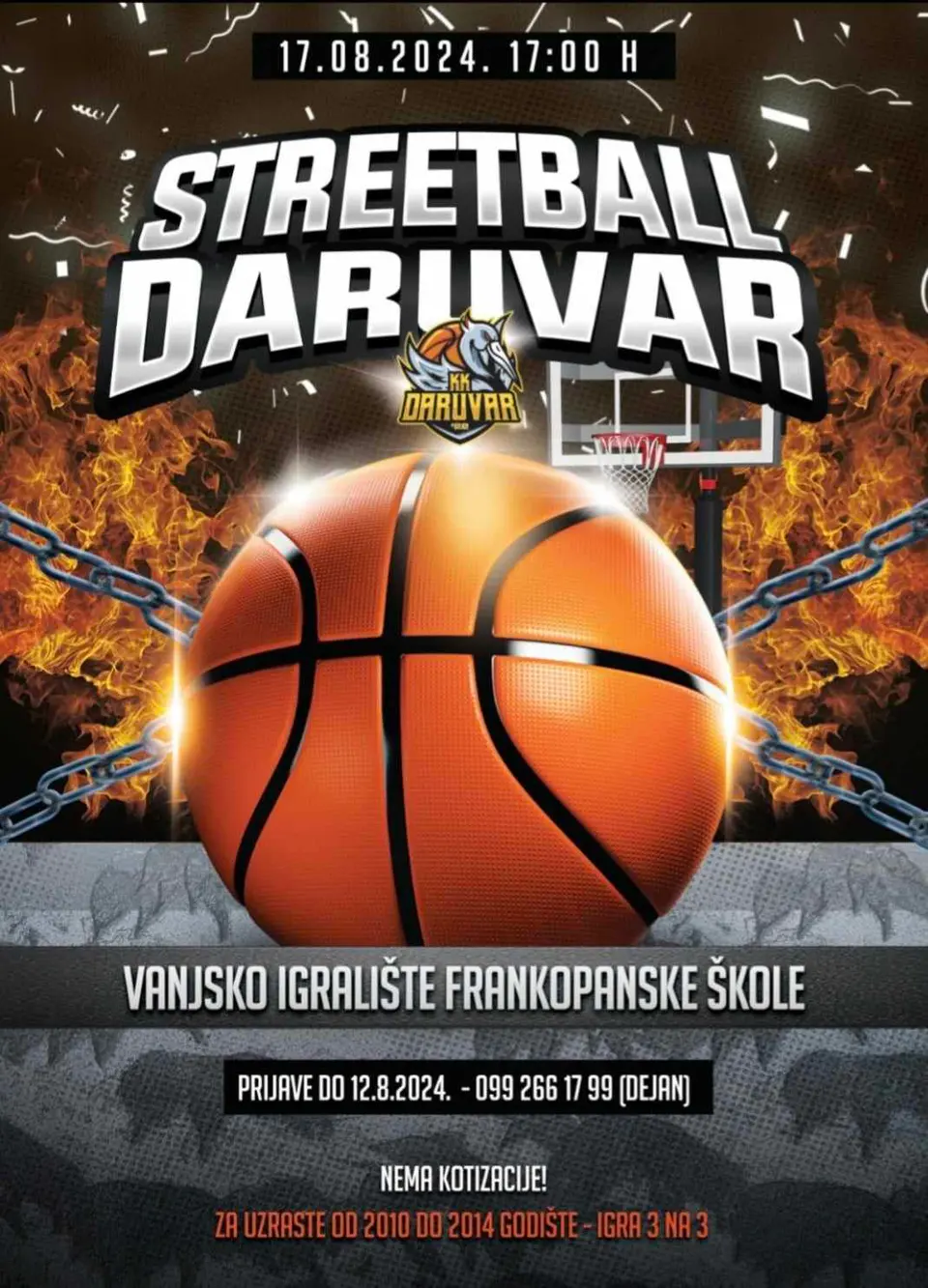 Plakat streetball
