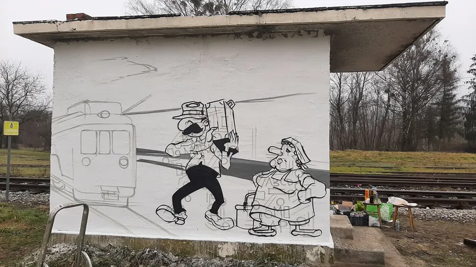 Fotografija uz članak „UDRUGA DJECE BRANITELJA PAKRAC-LIPIK Još jedan zid dobrodošlice Pakracu na poklon“