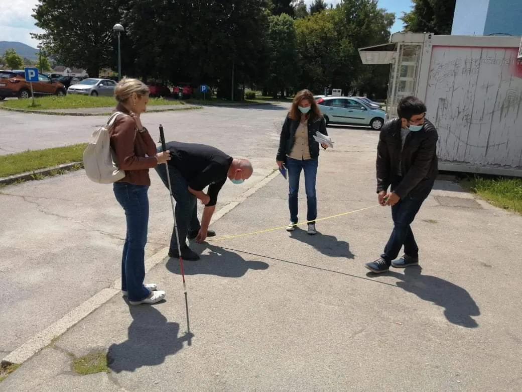 mjerenje slijepi bolnica