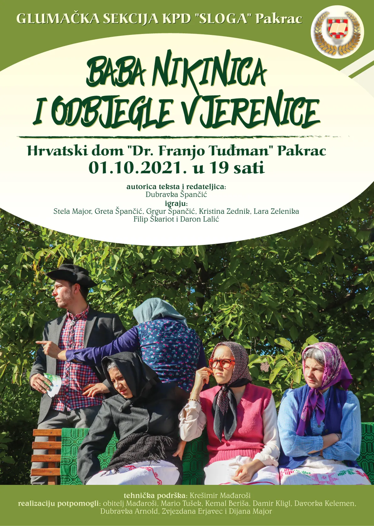 plakat Baba Nikinica i odbjegle vjerenice