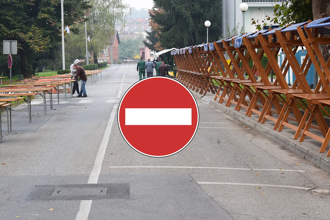 Fotografija uz članak „PRIPREME ZA "SLAVONSKI BANOVAC" Ulica Matice hrvatske od sutra zatvorena za promet“