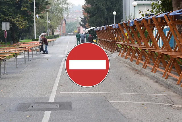 Fotografija uz članak „PRIPREME ZA SUTRAŠNJI "SLAVONSKI BANOVAC" Zatvorena za promet ulica Matice hrvatske!“