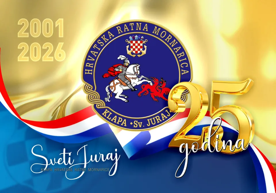 Klapa sv Juraj HRM plakat 1