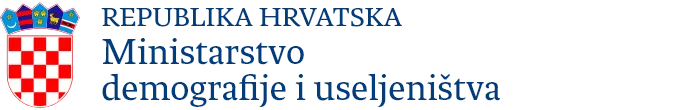 Logo Min.demografije i useljeništva