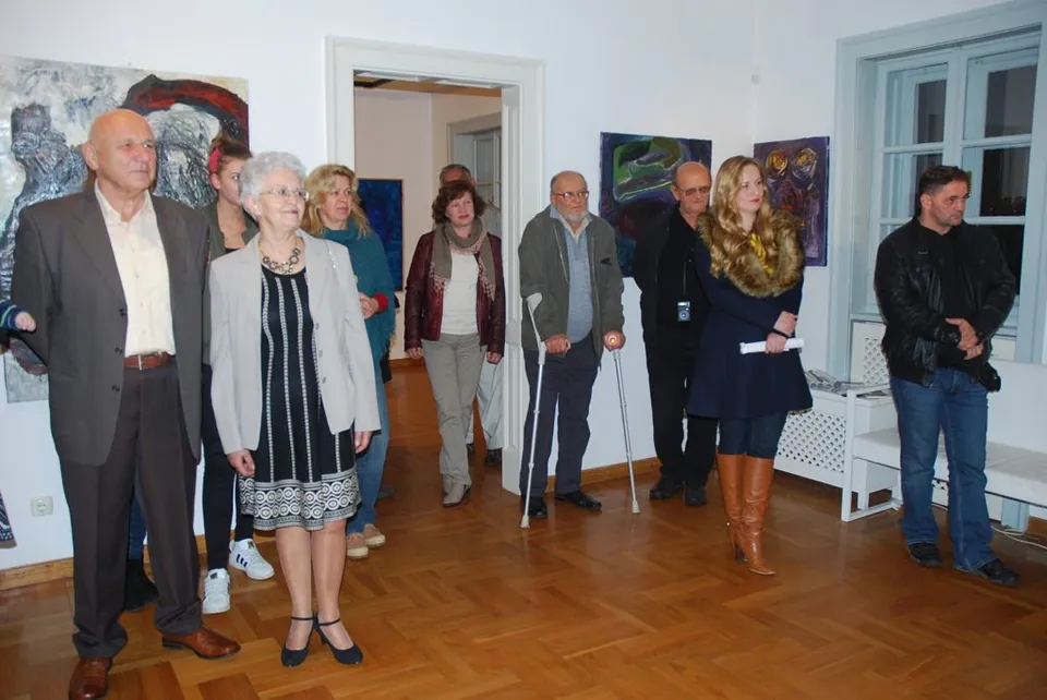 Fotografija uz članak „OTVORENA IZLOŽBA KRUNISLAVA STOJANOVSKOG: Ekstremi kao likovna inspiracija“