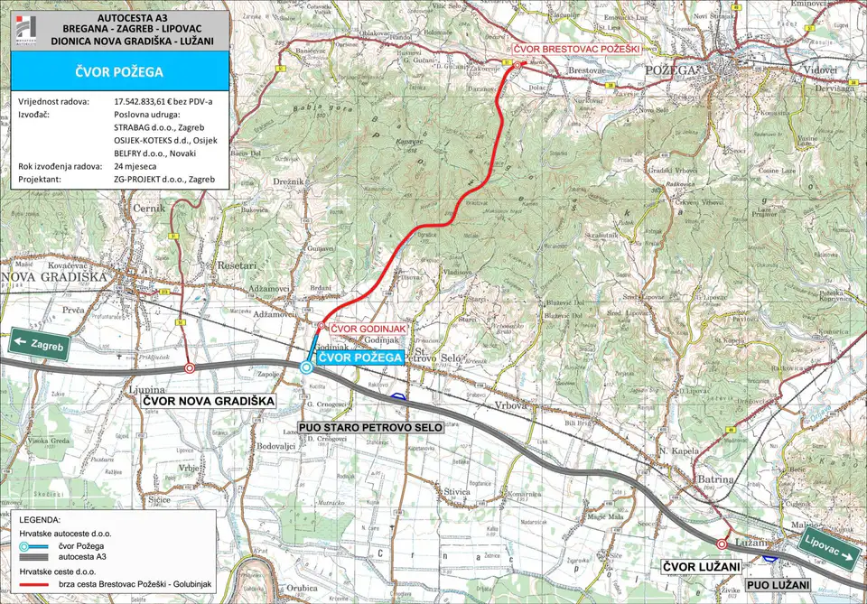 cvor pozega mapa