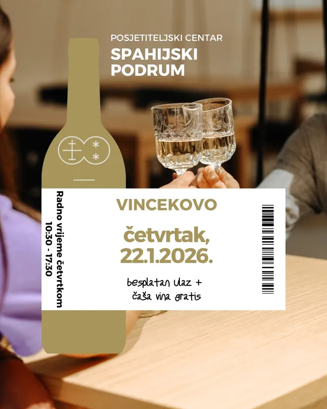 Fotografija uz članak „VINCEKOVO Pakrac slavi blagdan svetog Vinka uz vino i otvorena vrata Spahijskog podruma“
