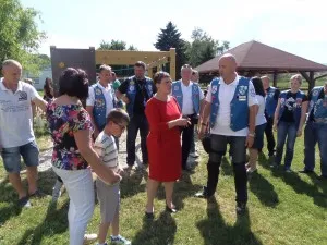 Fotografija uz članak „OŠ Pakrac: Susret motorista donatora s učenicima“