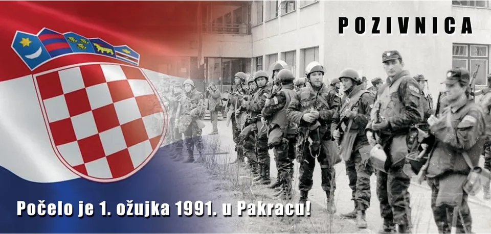 Fotografija uz članak „Pakrac obilježava 35. obljetnicu početka Domovinskog rata višednevnim programom“