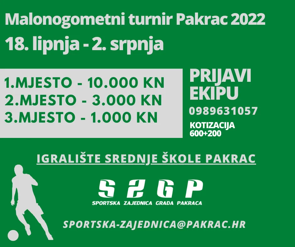 Fotografija uz članak „25. LJETNI MALONOGOMETNI TURNIR: Počinje 18. lipnja na novoj lokaciji!“