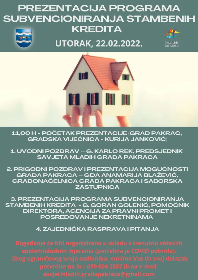 Prezentacija Programa subvencioniranja stambenih kredita 22.2