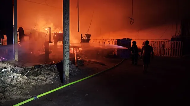 Fotografija uz članak „PU POŽEŠKO-SLAVONSKA Kvar na razvodnom ormaru uzrok je požara u radionici“
