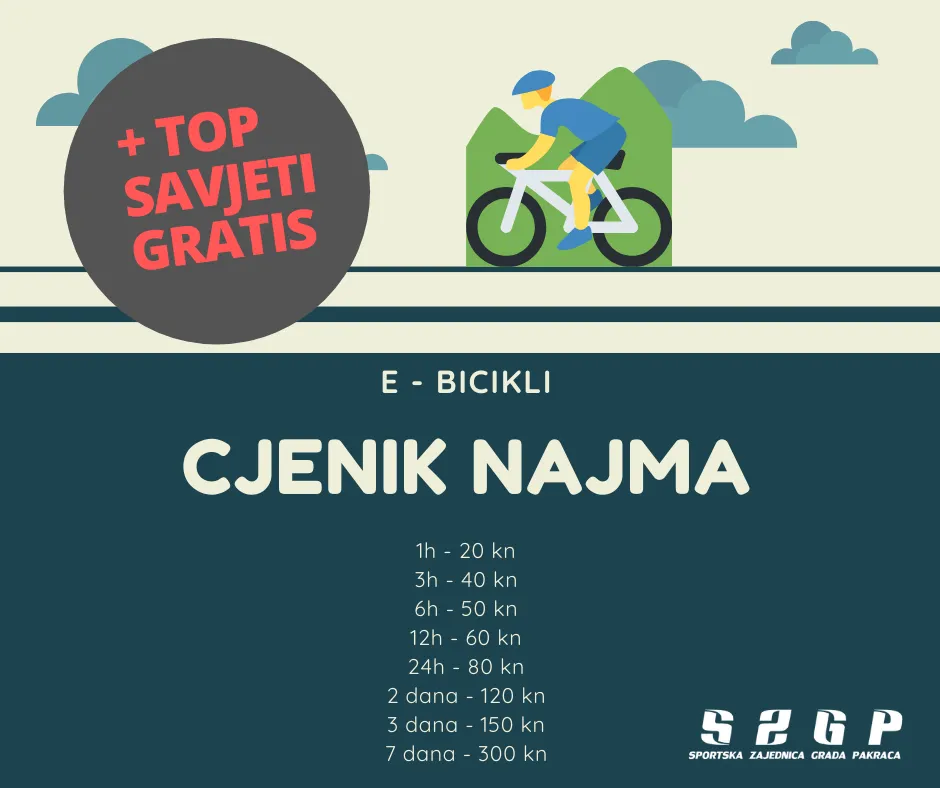 Fotografija uz članak „GRADSKI E-BICIKLI ODLIČNA INVESTICIJA Popriličan interes Pakračana za e-vožnjama“