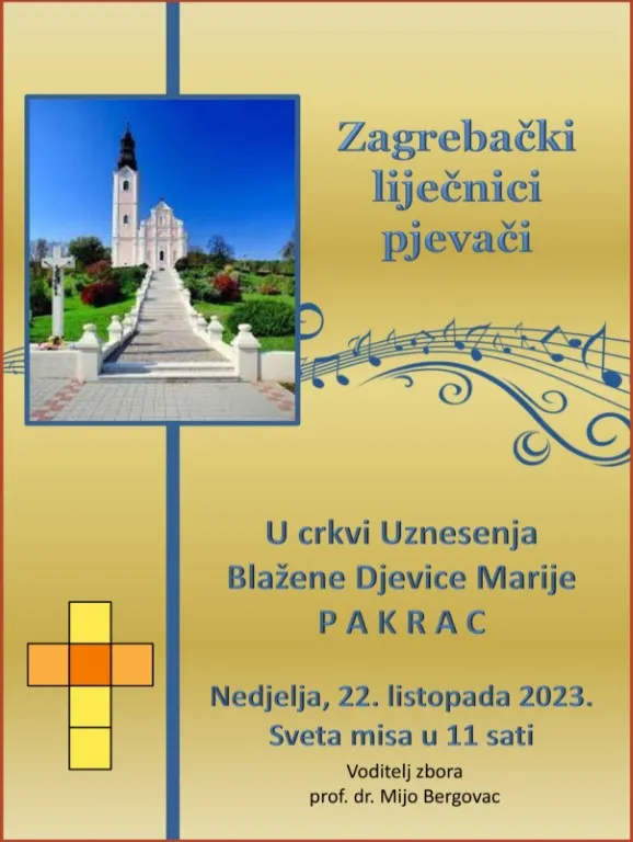 Fotografija uz članak „CRKVA UBDM Gostovanje zbora “Zagrebački liječnici pjevači”“