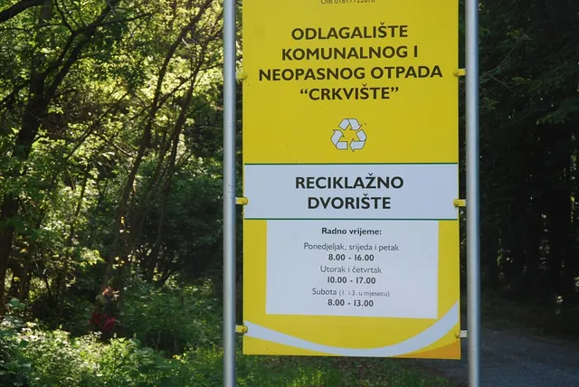 Ulazna tabla reciklažnog