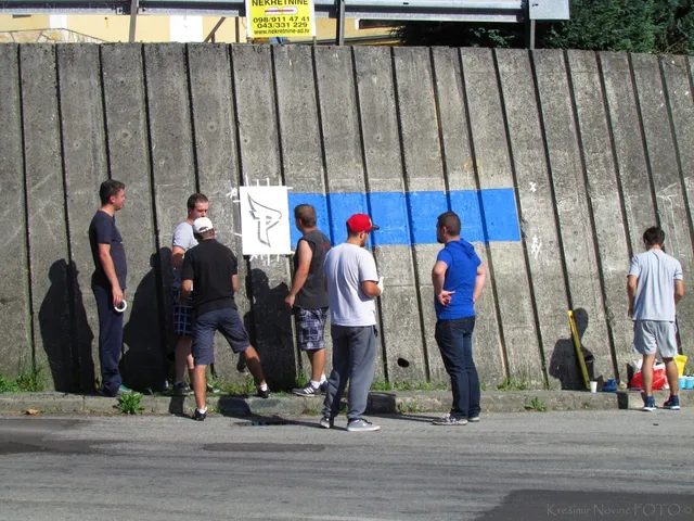 Fotografija uz članak „UDBDR Pakrac - Novi grafit na pakračkoj Petlji“