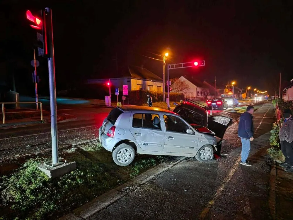 Fotografija uz članak „Prometna nesreća na raskrižju Lipičke ulice i Tabor“