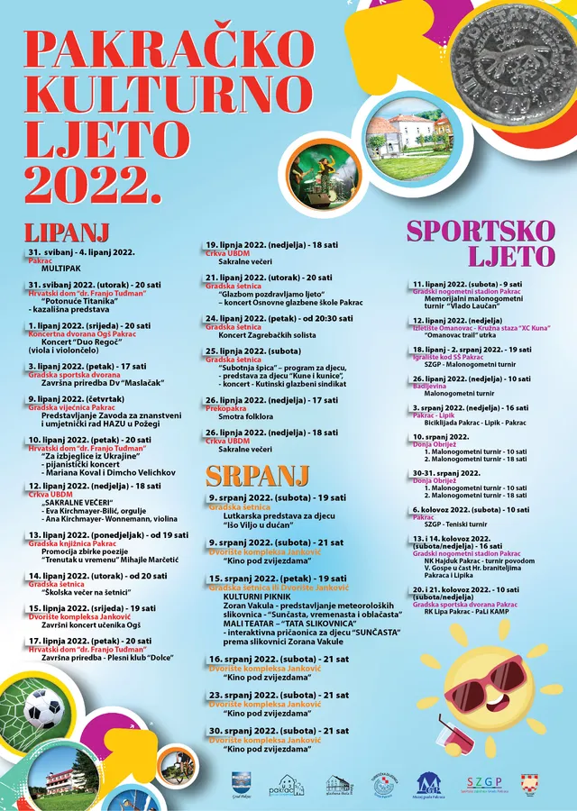 Pakračko kulturno ljeto 2022