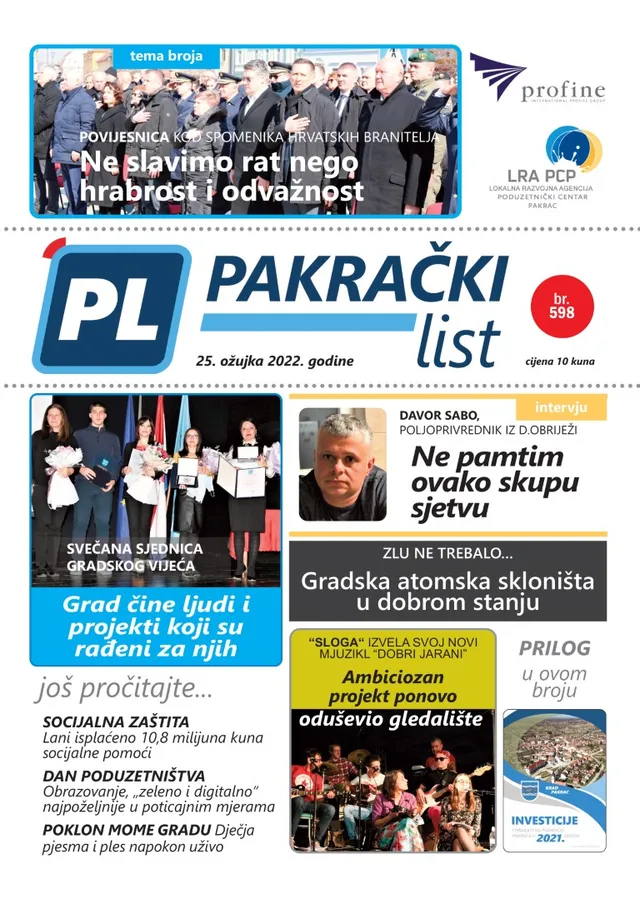 Pakracki list 598 Uskrs 1