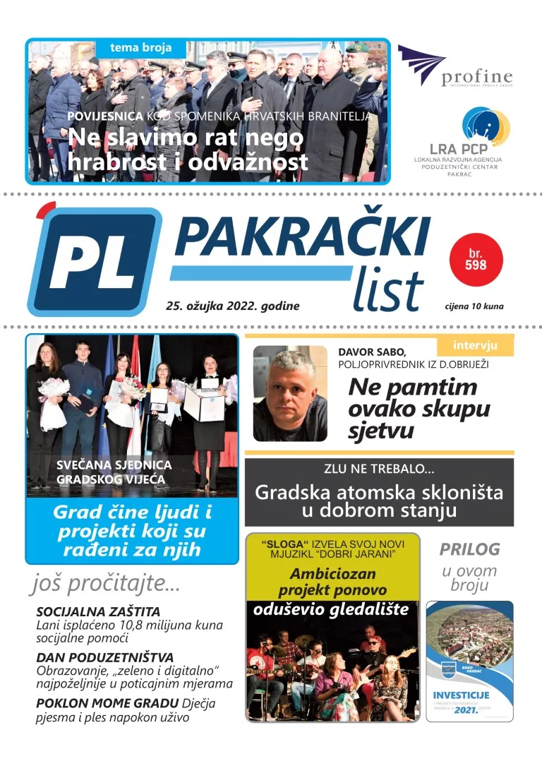 Pakracki list 598 Uskrs 1