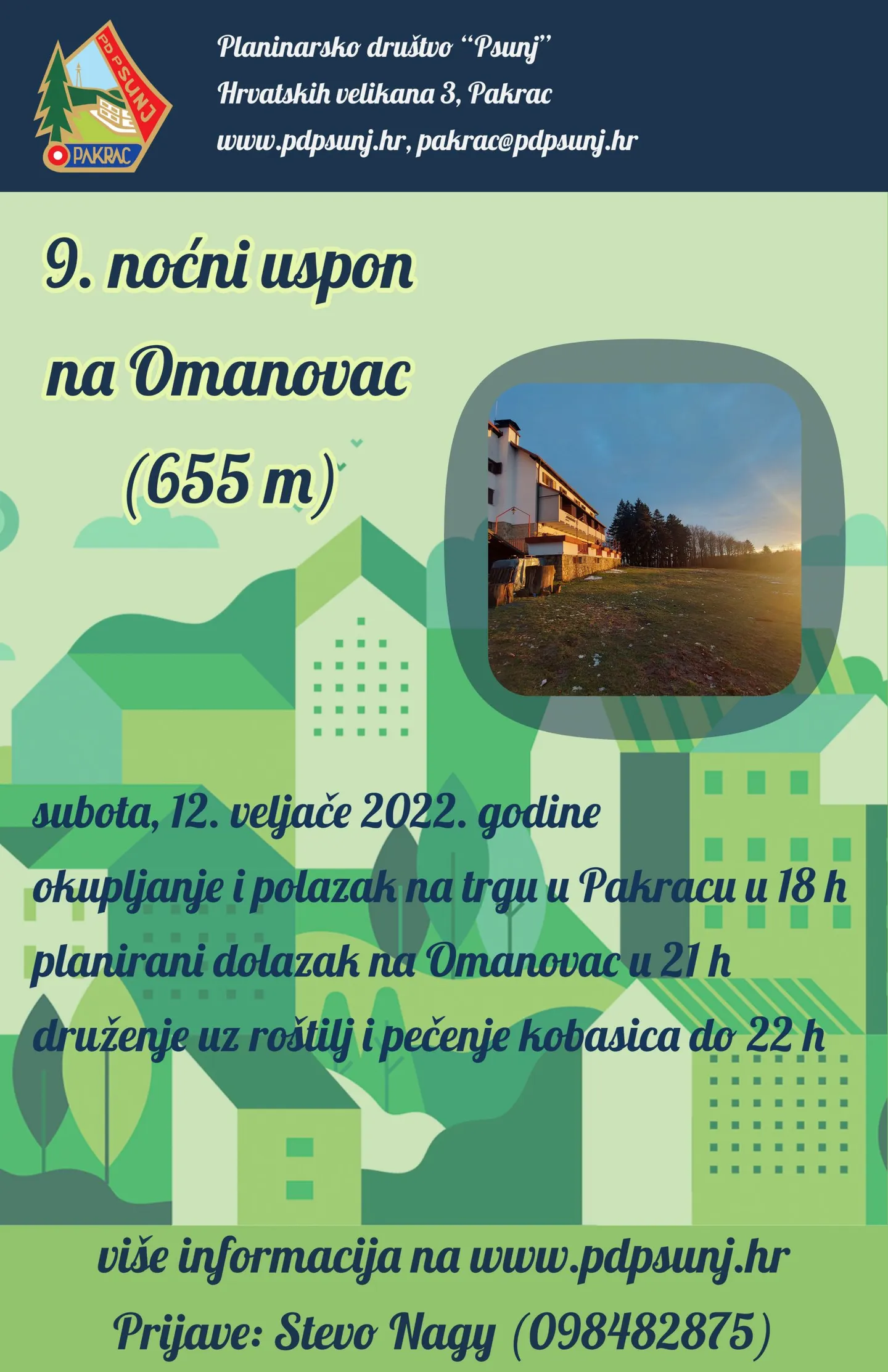 noćni pohod 2022
