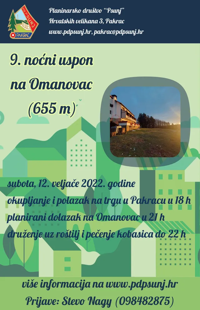 noćni pohod 2022