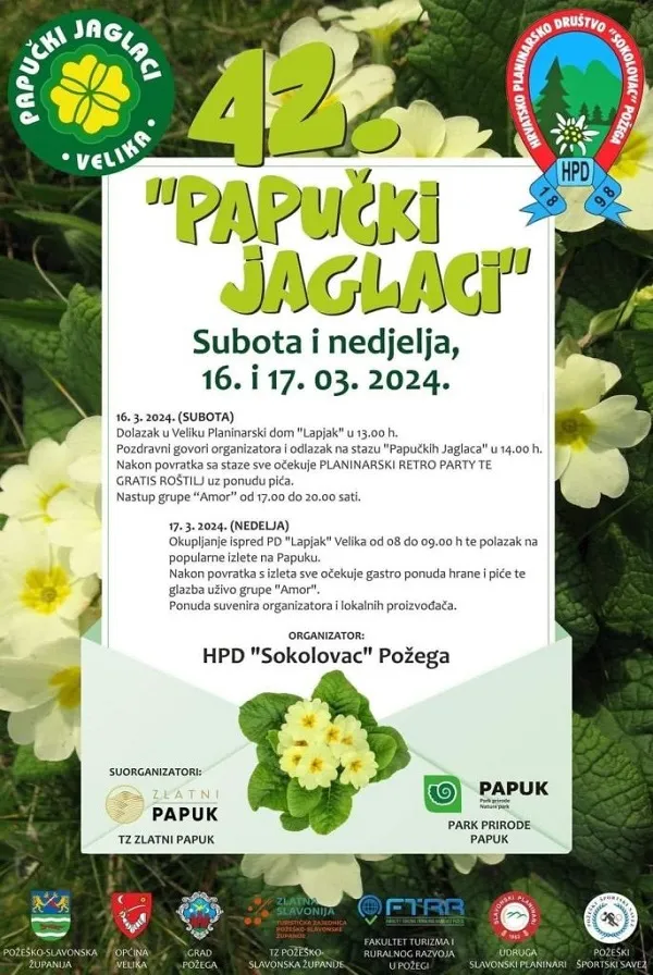 Fotografija uz članak „(PROMO) TRADICIONALNI PLANINARSKI POZDRAV PROLJEĆU: Najavljeno 42. izdanje Papučkih jaglaca“