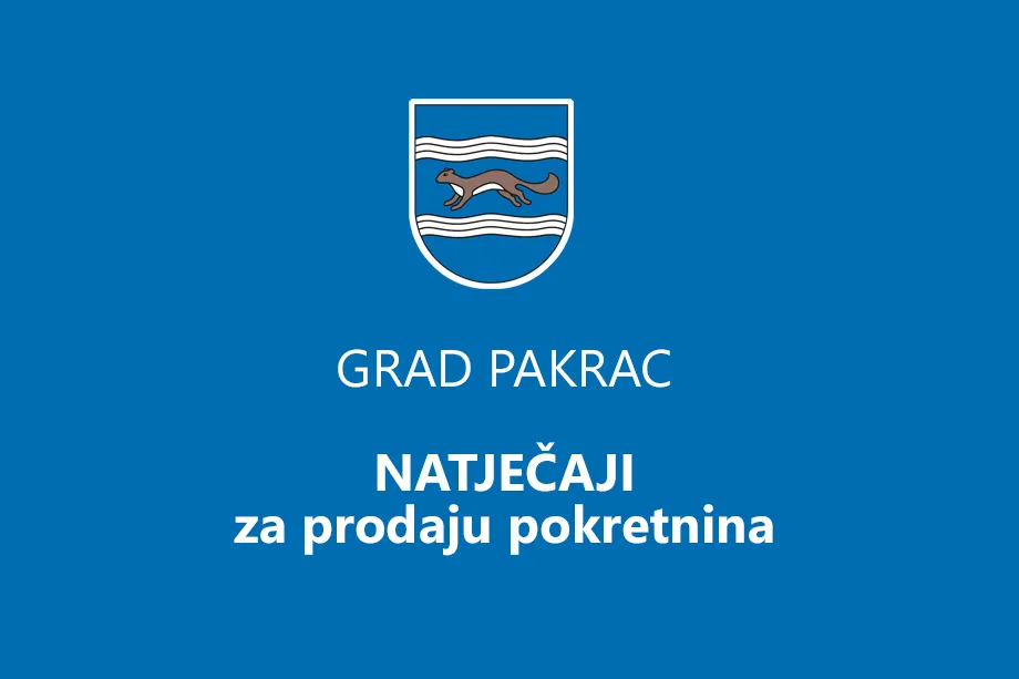 Grad Pakrac natječaji