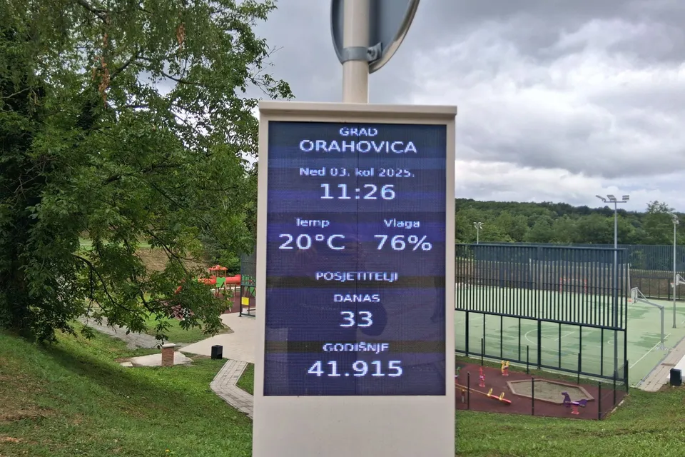 Orahovica tabla