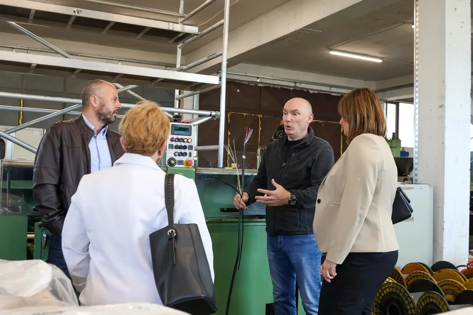 Fotografija uz članak „RSA INSTALACIJE Županica Jozić posjetila poduzetničku tvrtku u Pakracu“