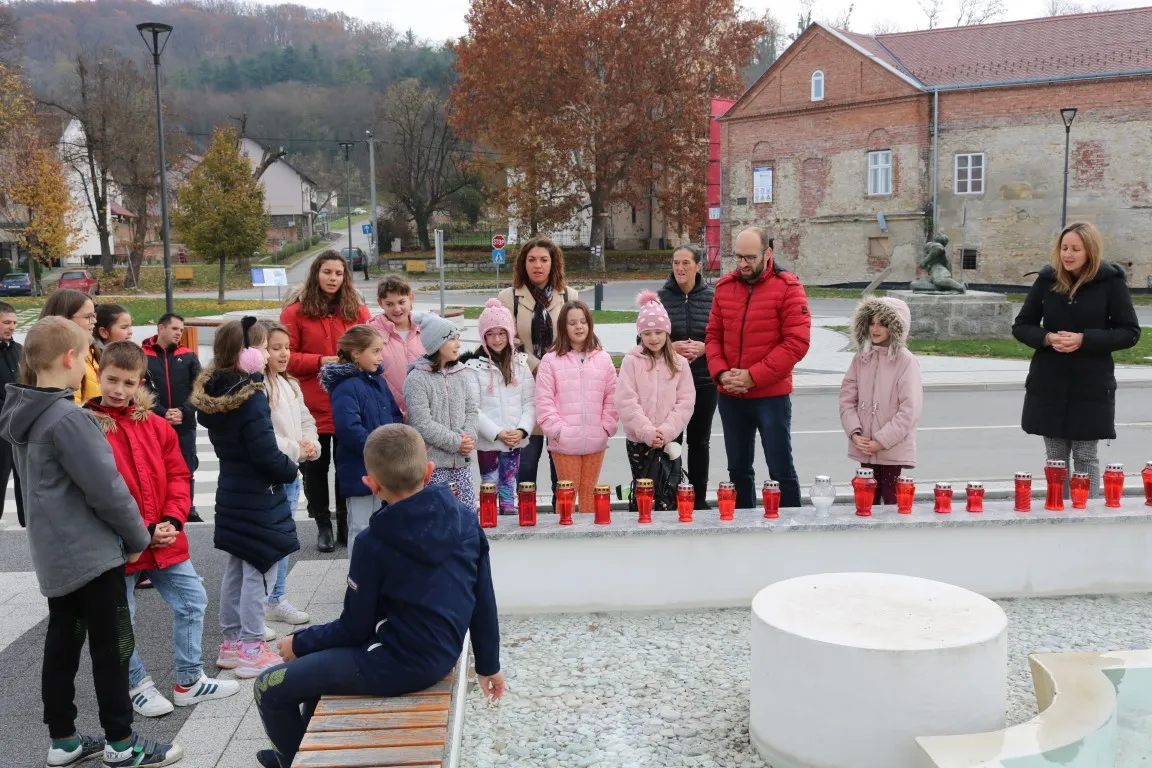 Fotografija uz članak „PROJEKT TOLERANCIJE, MIRA I NENASILJA Osnovci obilježili vukovarsku tragediju“
