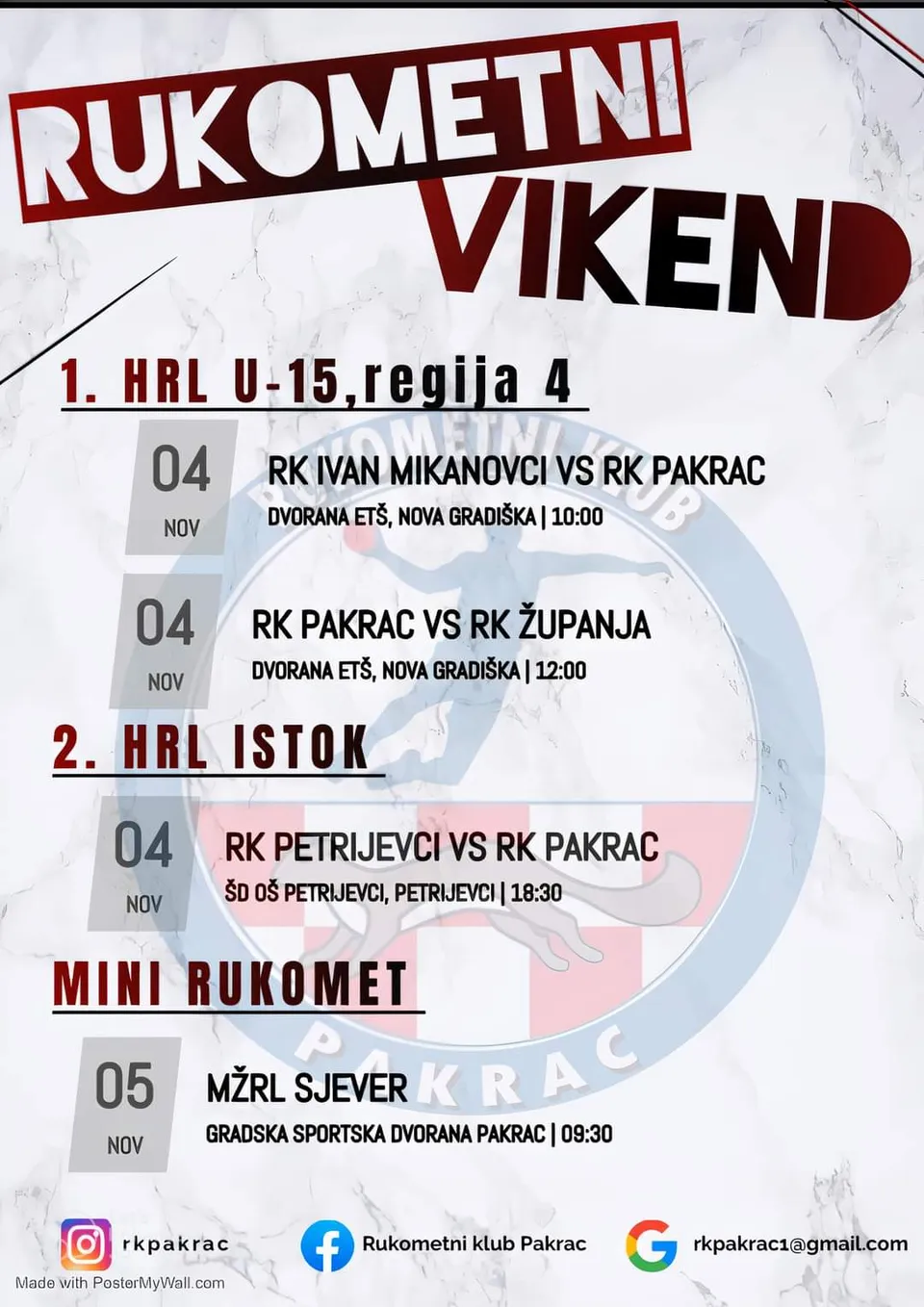 Fotografija uz članak „NAJAVA SPORTSKOG VIKENDA Domaće utakmice Hajduka, mini rukometaša te kuglača“