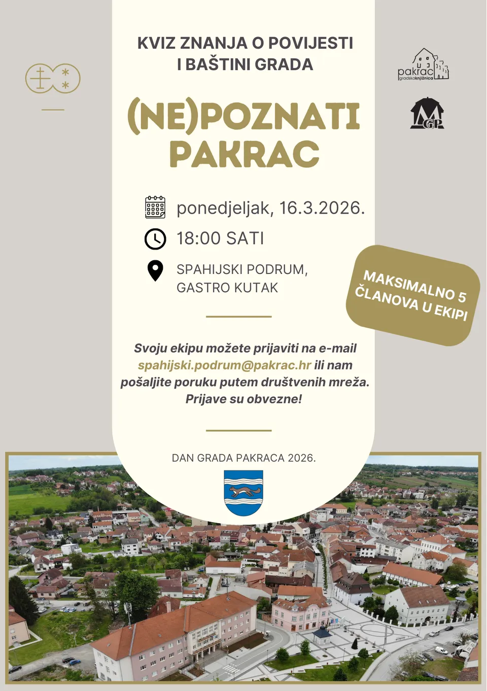 Kviz NePoznati Pakrac 2026png