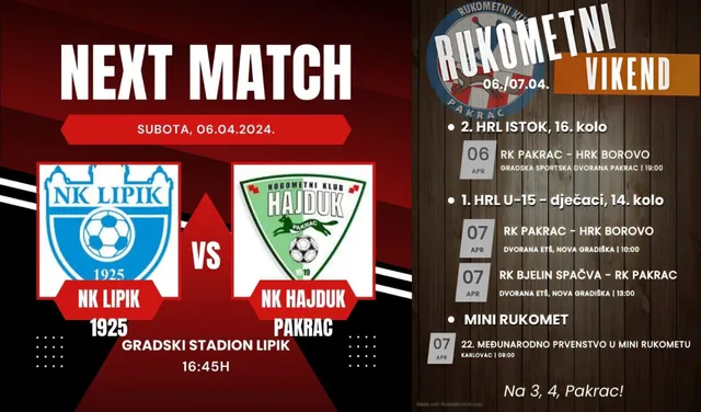 najava derbi i rukomet