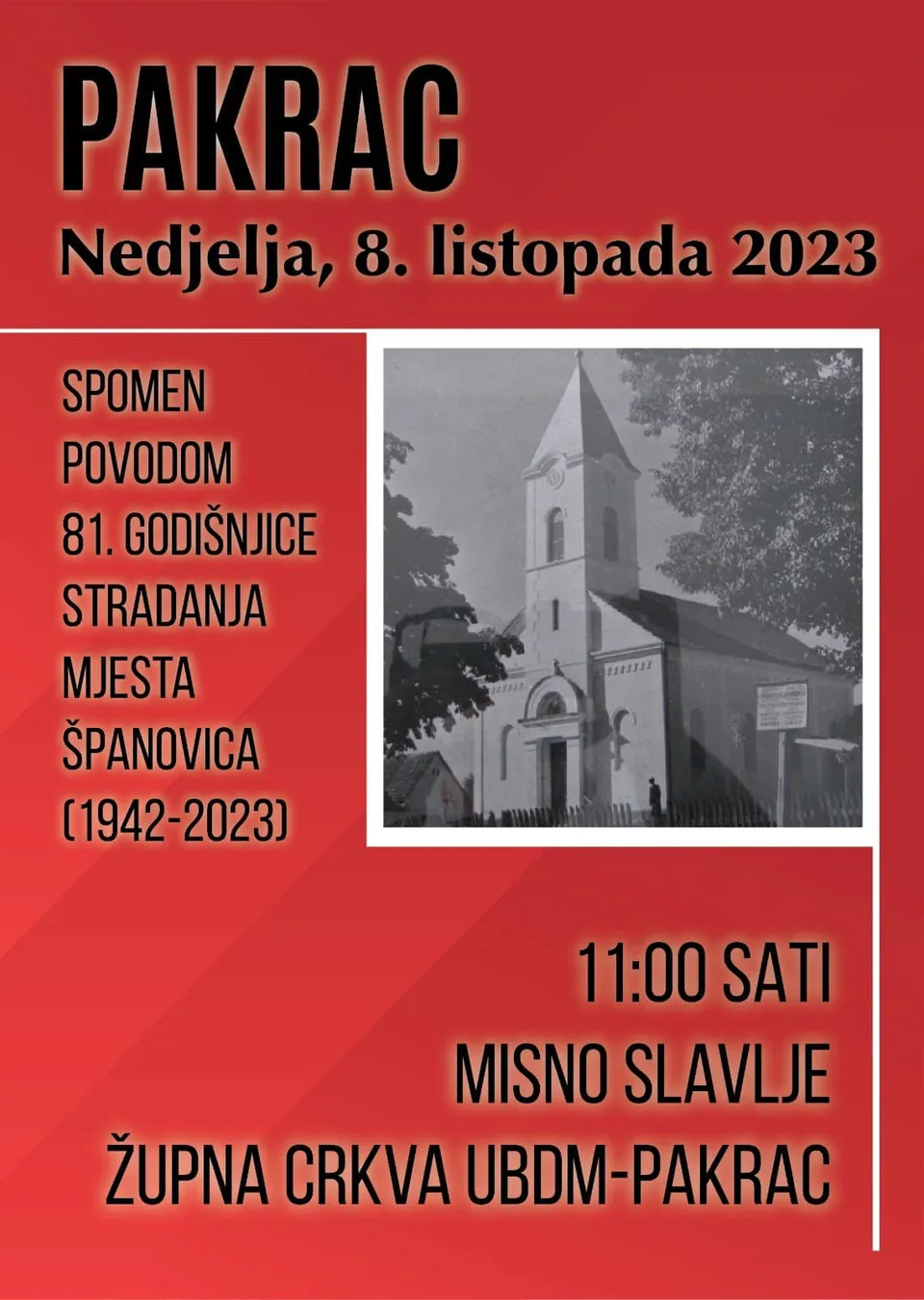 španovica misa