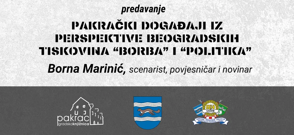 najava predavanje