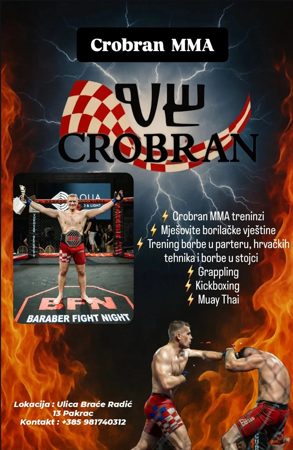 Fotografija uz članak „CROBRAN Ivica Skalnik u Virovitici slavio nokautom u drugoj rundi“