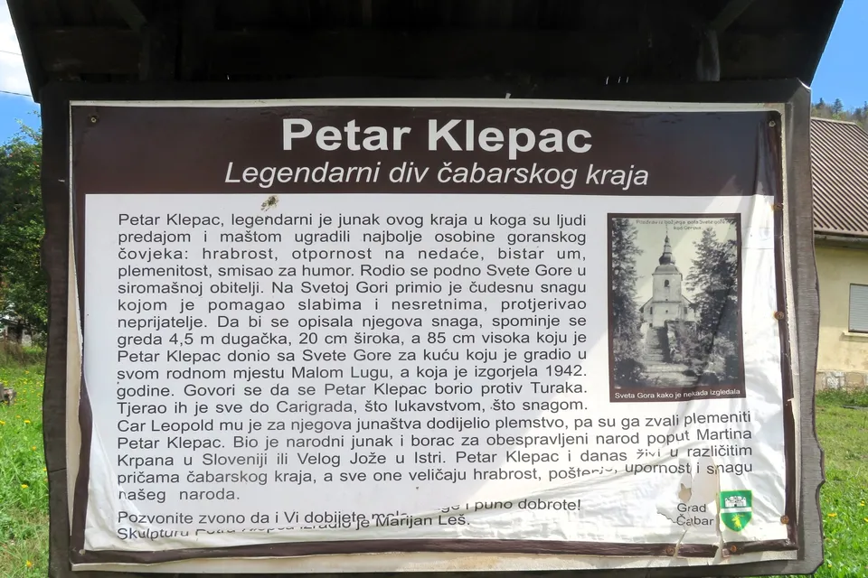 Fotografija uz članak „OČI PUNE HRVATSKE Petar Klepac (Mali Lug)!“