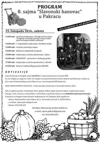 Fotografija uz članak „SAJAM SLAVONSKI BANOVAC: Sajam 15. listopada“